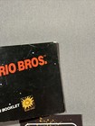Super Mario Bros Instruction Manual Only Nintendo Nes Authentic
