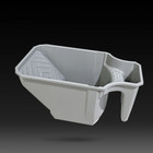 1pc 4in Paint Cup With Roller Frame Tray 1l Handheld Painting Tool - New