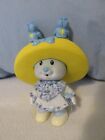 1990 Tea Bunnies Teacup Bunnies Blue Iris With Hat