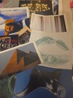 Lot Of 175 Hand Cut Emphemera Pieces For Collage   Crafts Magazines  Music Etc