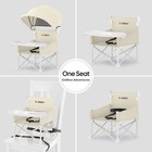 4-in-1 Portable Baby Chair  Foldable Toddler Booster Seat With Removable Tray   