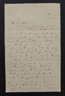 1862  Antique Civil War Soldier Letter Camp Of Recruits Alexandria Va Rogers
