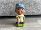 1962 Antique Green Base Black Boy Face Los Angeles Dodgers Bobble Head Nodder
