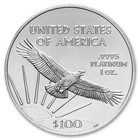 1 Oz American Platinum Eagle Coin Bu - Random Year