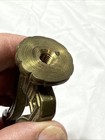 Large Deco 3 3 4    Lamp Finial Vintage Or Antique Solid Brass  Lamp   Chandelier