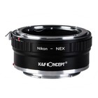 K f Concept Adapter Mark Ii For Nikon Ai Ais F Lens To Sony E-mount Camera A7r2