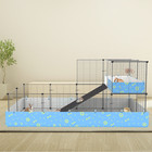 Guinea Pig Small Animal Bunny Rabbit Habitat C c Loft Cage Metal Grid   Ip67 Mat
