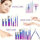 18pcs Professional Manicure Pedicure Kit Nail Clippers Scissors Stainless Steel
