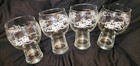 Vintage 1970s Pepsi Cola Glass Tumblers Set Of Four -clear Stars