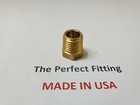 Lot Of 25 Pcs  Brass Hex Reducing Bushing 1 4  Male Npt X 1 8  Female Npt