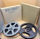 Vintage Elvis Presley Movie Newsreel   Empty Spool W case 200 Head Projector      