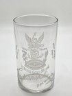 Indianapolis Brewing Co Beautiful Etched Beer Glass Lieber s Gold Medal Beer