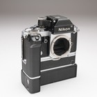 Nikon F2 Photomic Camera  Motor Drive Md-2  Battery Pack Mb-1  2 Aa Batt Holders