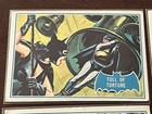 Lot Of 4 - 1966 Batman Blue Bat Trading Cards Lot  16