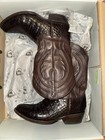Rujo The Arturo Chocolate Western  Boots Men s Size 8d