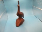 Hand Carved Wooden Pheasant Or Partridge Rustic Cabin Decor Heavy And Nice 