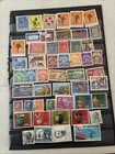 Collection Foreign Mint Used On Card Europe Vatican City Sweden Topicals N843b