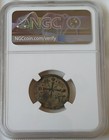 Byzantine Empire Christ Bust   Latin Cross Ae Follis Ad 1075-1081  class L  Ngc