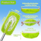 Reusable Microfiber Mop Pads     4pcs Wet   Dry Floor Cleaning Replacement Cloths