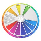 Color Mixing Guide Card Wheel Travel Wheels For Stylist Kids Watercolor