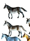 Lot  9  Quality Miniature Horses- Marked But No Brand Marking