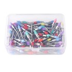 Disposable Dental Prophy Polishing Brush Latch Tapered Type Rainbow 100pcs box