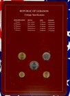 Coin Sets Of All Nations Lebanon 1975-1981 Unc 50 Piastres 1978