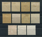 Portugal Macao Macau 1911 Postal Due  12 22 Complete Set Mh  Fvf