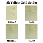 One Gram White   Yellow Gold Solder 8k 10k 14k 18k Jewelry Repair Easy Medium