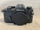 Lot Of 3 Nikon 35mm Film Camera Body For Parts Or Repair