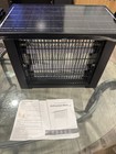 Solar Bug Zapper Outdoor Mosquito Zapper 4500v Waterproof Rechargeable Fly Zappe