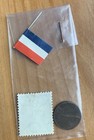 1952 Nederland Netherlands 10c Stamp 1 Cent Coin Flag Souvenir Kit