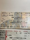 Roger Waters The Wall Live Floor Concert Ticket Stub Florida Lot Of 2 2010 2012