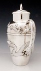 Massive Chinese Silver Cocktail Shaker 34 Oz Luen Hing Of Shanghai