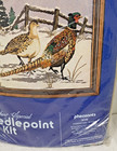 Vintage 1980 Something Special Needlepoint Kit Instructions Pheasants 16  X 20 