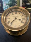 Timeworks California Reproduction Brass Panama Pacific 8    Steamship Clock