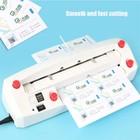Business Card Cutting Machine A4 Size Adjustable Electric Card Cutter 89x51mm