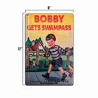 Us Vintage Retro Tin Sign Door Wall Decor Metal Bar  Pub Poster Bobby Swampass