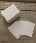 100 Aceo Cards   Card Sleeves   Blank 140 Lb Watercolor Paper   2 5 X 3 5 Canson