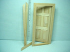 Miniature Standard 6-panel Door  cla76007 Handley 1 12 Scale