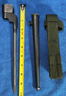 Wwii British Lee Enfield No 4 Mkii Vns Spike Bayonet W  Metal Scabbard   Hanger