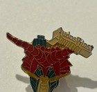 Vintage 1970 s Judas Priest Pin Enamel Pinback Defenders Of The Faith Rare