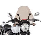 S-06 Spitfire Windshield Smoke With Black Hardware 7 8    1  S-06-a-c-m