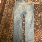 Levi s 501 Series Men s Blue Light Wash Denim Jeans Straight Regular Fit