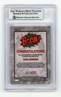 Chad Johnson 2024 Hits Memorabilia Boom Silver Signed Bgs Bas Auto Cincinnati