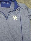 Kentucky Wildcats Shirt Mens Xl Blue 1 4 Zip Pullover Ncaa Basketball Antigua