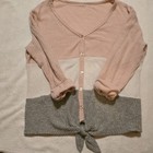 Lot 7 Size S Teen Knit Sweaters cardigans   Long Sleeve Bodysuits Crop Sweaters