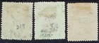 Rhodesia 1913 Kgv Admiral 2d 5d And 6d Die Ii Perf 14 Used