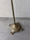 Vintage Brass Sheet Music Stand Ornate Adjustable Lyre Harp Shape Footed