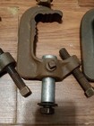 Lot Of 8  Stage Heavy Duty Pipe C Clamp Cast Iron Japan Like Altman